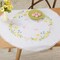 Herrschners Daffodil Wreath Table Topper Stamped Embroidery Kit